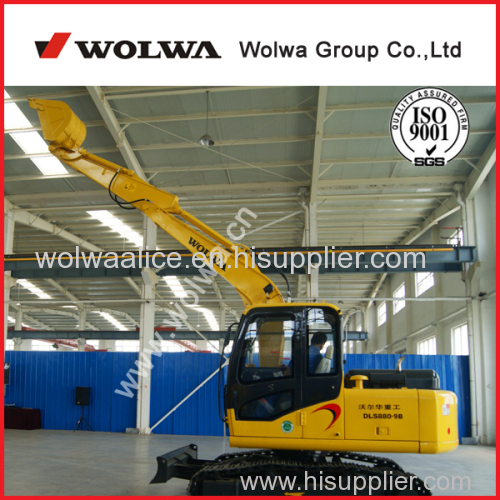 best selling chained hydraulic excavator 7 ton