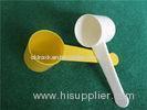 White PP Products Plastic Milk Powder Spoon For Milk Powder , Coffee Powder