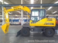 china cheap and hot sale brand new 8 ton wheel excavator not used