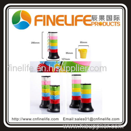 6 Color Rainbow Cups set for Houseware