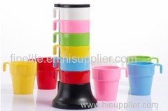 6 Color Rainbow Cups set for Houseware