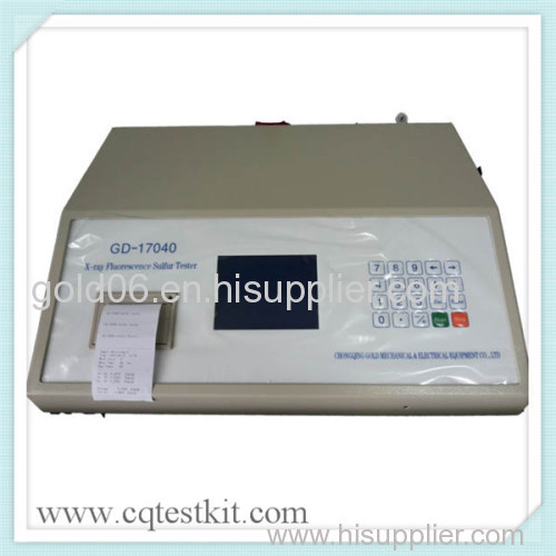 X-ray Fluorescence Sulfur Analyzer