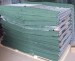 Military defense hesco barrier with concertina wire