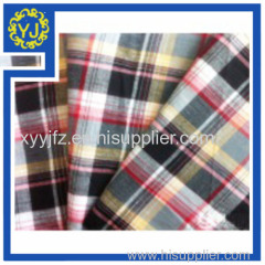 plaid checked fabric for shcool uniform