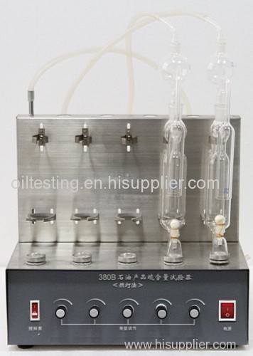 Lamp Method Sulfur Content Tester