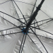 Straight Golf Umbrellas Fiber Frame/Shaft Nylon Silver Fabric Double Layer Manufacturer Unique