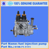 6156-71-1111 Fuel Injection Pump for Komatsu PC450-7 Genuine Excavator Parts