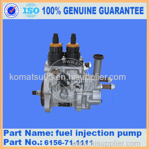 Offer Genuine & OEM Equipment parts,Komatsu PC450-7 Fule Injection Pump 6156-71-1111