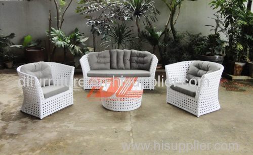 Aluminum Rattan Chairs and Table Sets