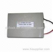 Lithium Iron Phosphate Batteries Pack with 24V Nominal Voltage, 20Ah Capacity and Environment-friend