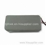 36V 15Ah Electric Bike Lithium Batteries for UPS /E-bike, Temperature Range from -20 to 70C