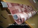 Manual Fabric Patterned Roller Blind Beige With PVC Coating