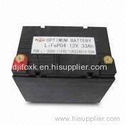 12V, 33Ah Electric Golf Trolley Batteries for Medical Computerized Trolley, with Suitable BMS and SL