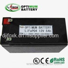 LiFePO4 12V10Ah Battery Packs For Solar LED Lithium Battery