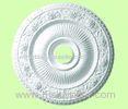 Polyurethane Room Decorative Ceiling Medallions , Hand Painting