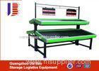 Durable Single side Metallic Fruit And Vegetable Rack for Supermarket