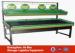 Green 2 Tier Fruit And Vegetable Rack System Grocery Store Shelf L1800*W800*1500mm