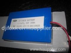 36V 10AH LFP Lithium Iron Phosphate Batteries For Electric Bikes/Scooters