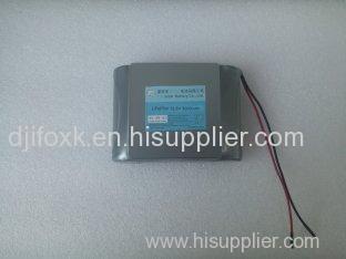LED lights Battery lithium phosphate battery pack 12.8V 3000mAh, with suitable BMS