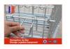 Custom Durable Zinc Plated 1000L Steel Storage Cages For Workshops