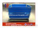 1000L Zinc plated Warehouse Foldable Steel Storage Cages Repeated Use