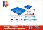 Warehouse HDPE Industrial Plastic Pallets Double Faced Pallet With 4 - Ways