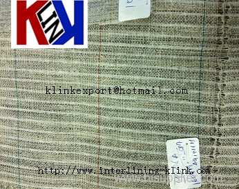 Hair interlining for suits use KLINK