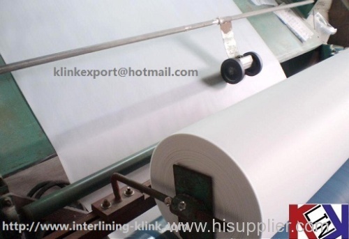 PA Coated Nonwoven interlining thermal bonded for garment