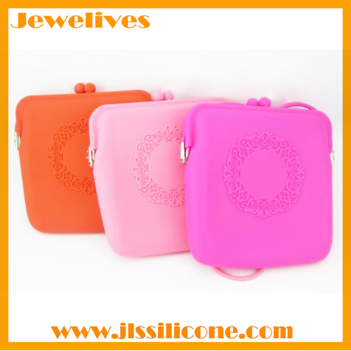 Fashion Ladies Colorful Rubber Silicone Handbags