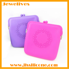 Fashion Ladies Colorful Rubber Silicone Handbags