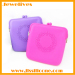 Silicone ladies handbags llace pattern