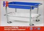 Warehouse Foldable and stackable Mental Logistics Trolley For Workshop