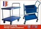 Heavy Duty Galvanized Foldable Logistics Trolley for Warehouse