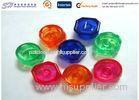 Custom ABS + PC Low Volume Plastic Injection Molding Products Red Blue Green Color