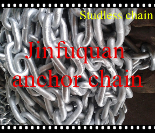 China Studless link marine anchor chain U2 for sale