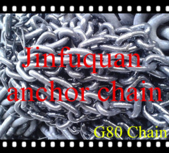 China Studless link marine anchor chain U2 for sale