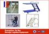 Customized Steel Mobile Platform Truck Step Ladder / Trolley For Order Picker