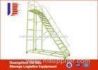 4 Wheels lightweight Customized Truck Step Ladder for Supermarket