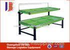 Steel 2 Tier Fruit And Vegetable Rack Custom Made Shelves L1800*W800*1500mm