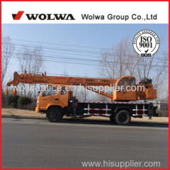 new condition wheeled hydraulic crane 12 ton