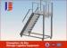 4 Step Metal Steel Climbing Collapsible Step Ladder For Supermarket