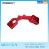 Red anodized cnc machined aluminum parts