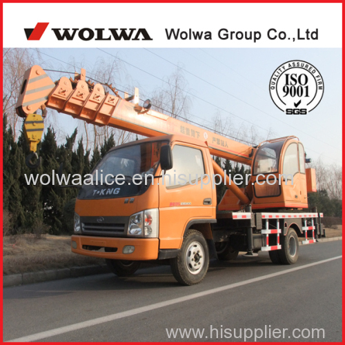 6 ton crane for sale with single row seat