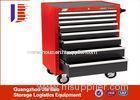 Mobile Steel Workbench Metal Tool Storage Cabinets With Wheel