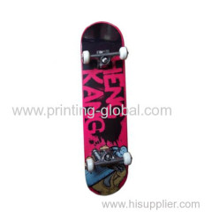 2014 new good wear-resistance heat transfer film design for skateboard