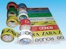 water-based pressure senditive adhesive Printed Packaging Tape , BOPP Film