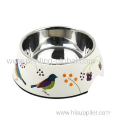 Eco-friendly heat transfer film for stainless steel pet bowl