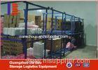 Red Customized Pallet Rack Warehouse Stacking Systems For Storage