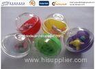 Colorful egg type Small Plastic Capsules , Custom Plastic Toys for Children