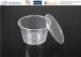 Disposable plastic storage food containers with lids , round small PP Food Boxes